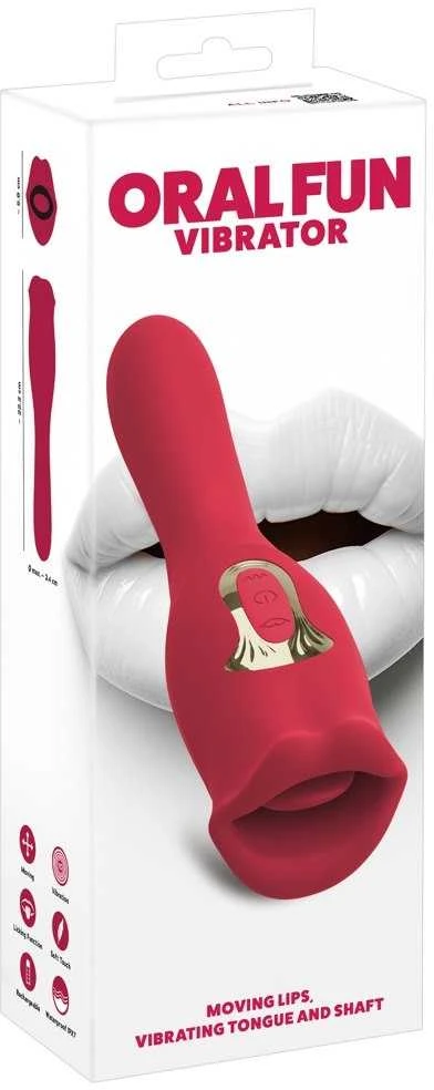 Oral Fun Vibrator L Moving Lip