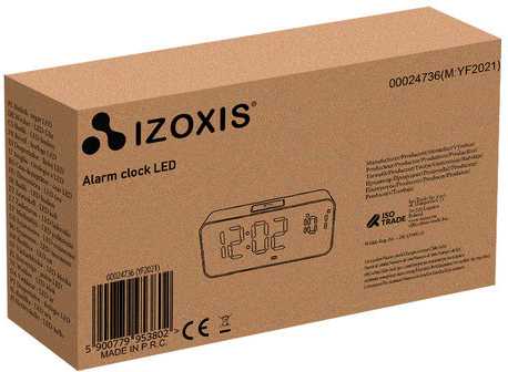 Žadintuvas - LED laikrodis Izoxis