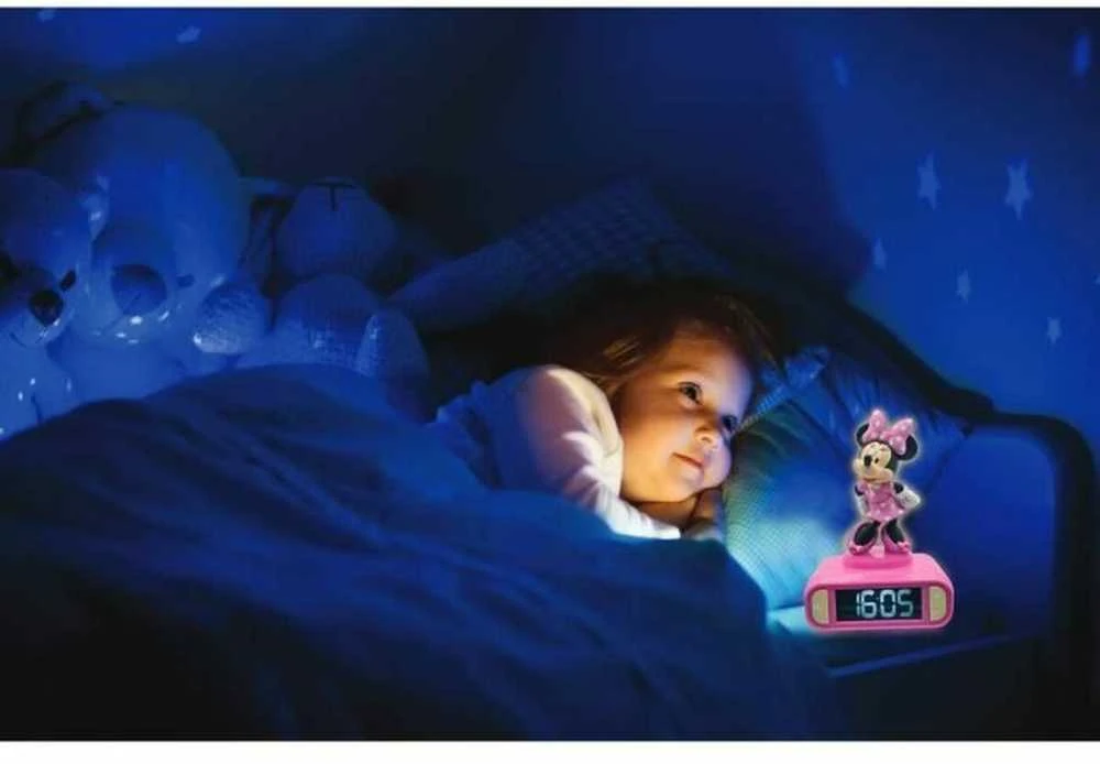 Minnie Lexibook žadintuvas su šviesa