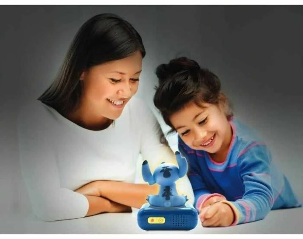 Lexibook Skaitmeninis žadintuvas su Stitch 3D naktiniu apšvietimu