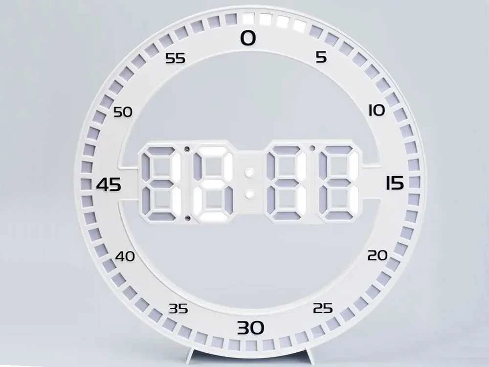 Žadintuvas su LED elektroniniu termometru ir žadintuvo foniniu termometru