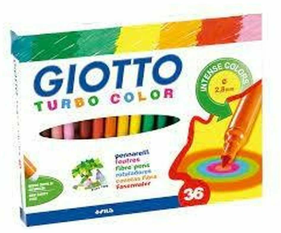 Fila Giotto Turbo Color žymekliai 36 spalvos (273979)