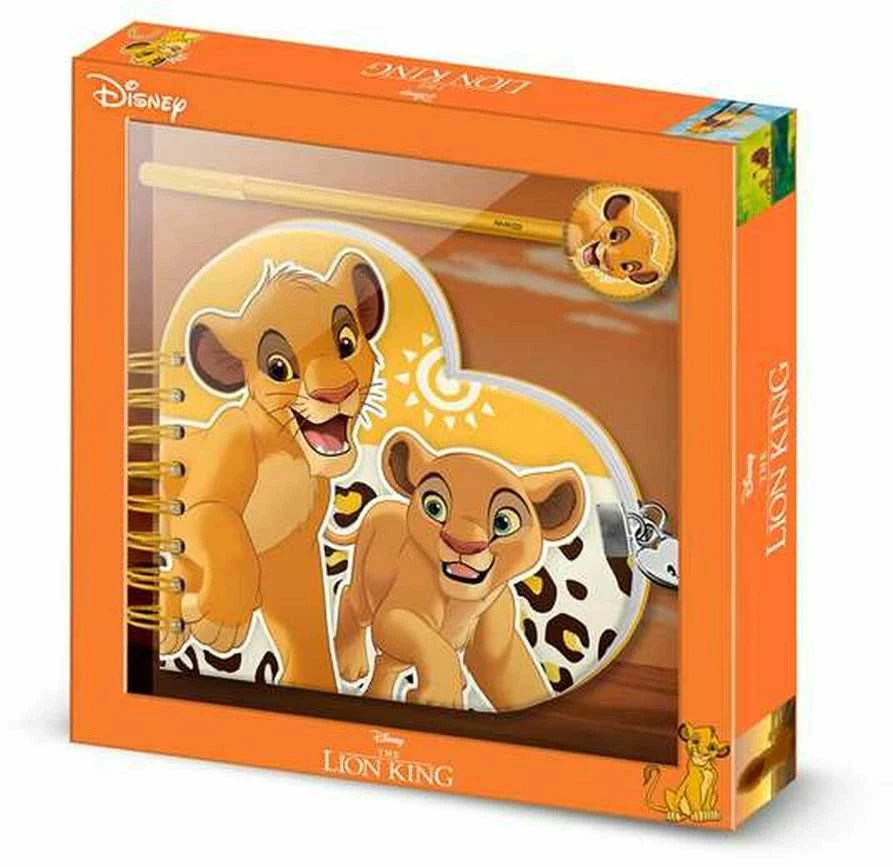 Karactermania Disney The Lion King diary + pen set