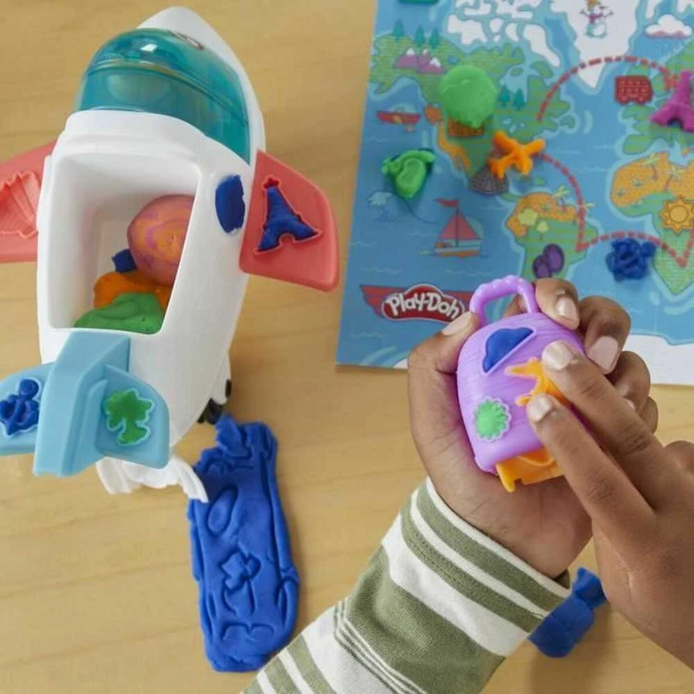 PLAY-DOH Rinkinys „Kelionės lėktuvu“