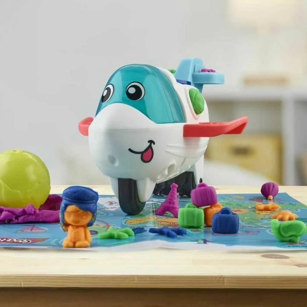 PLAY-DOH Rinkinys „Kelionės lėktuvu“