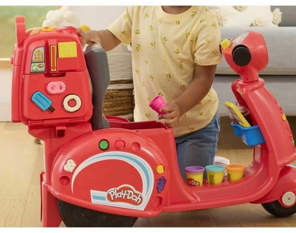 PLAY-DOH žaidimų rinkinys Picos pristatymo paspirtukas 49 cm