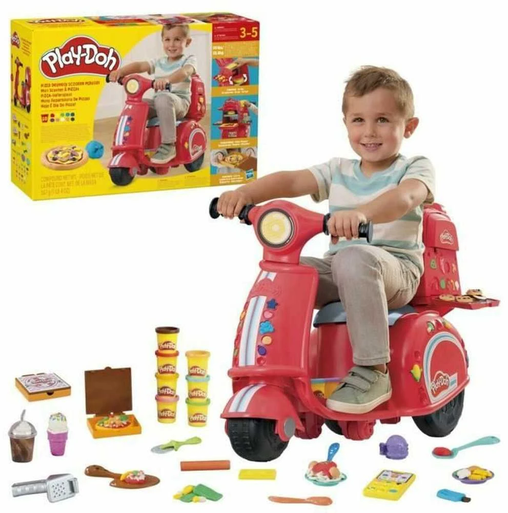 PLAY-DOH žaidimų rinkinys Picos pristatymo paspirtukas 49 cm