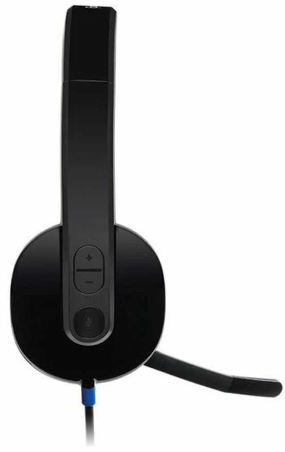 Universalios Ausinės Logitech H540 su USB jungtimi ir triukšmą slopinančiu mikrofonu