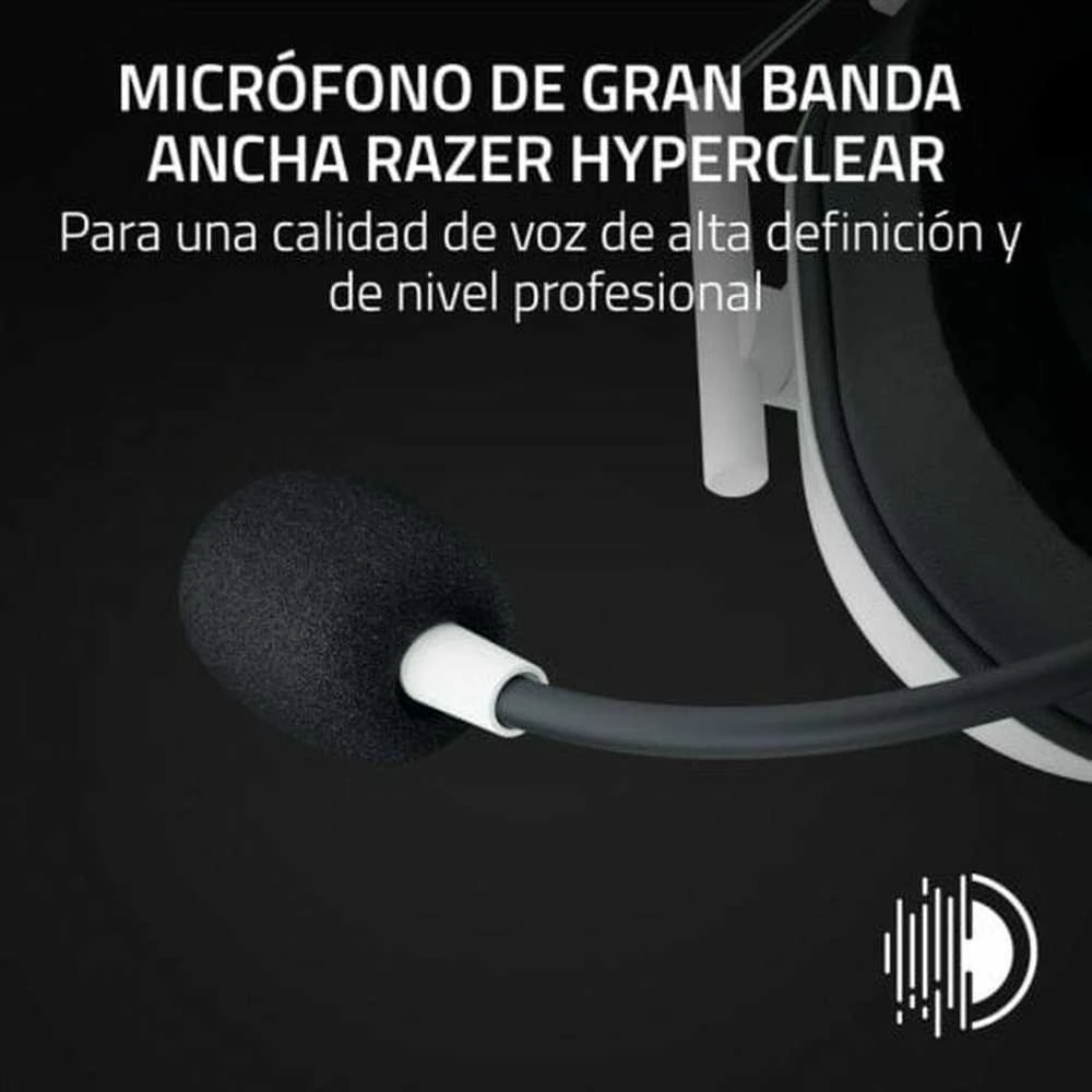 Razer Ausinės BlackShark V2 HyperSpeed, Baltos