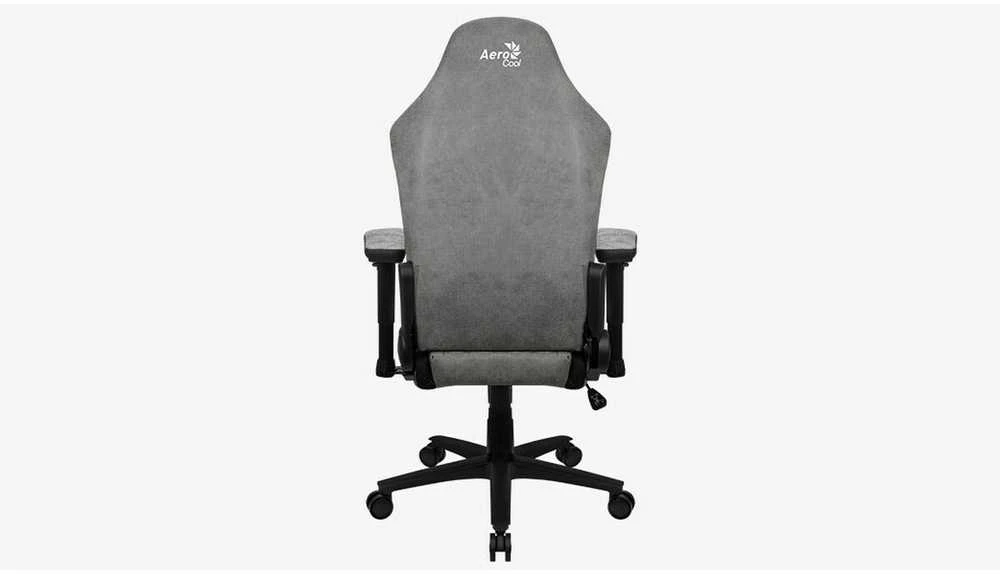Aerocool Crown AeroSuede Universali žaidimų kėdė Paminkštinta sėdynė Stone Pilkas