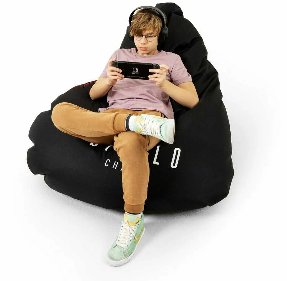 Diablo Chairs DIABLO gaming pouffe juodas