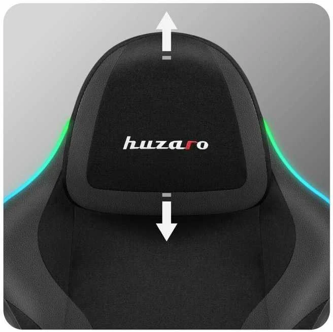 Žaidimų kėdė „Huzaro Force 4.6 Juodas Mesh RGB Smart“