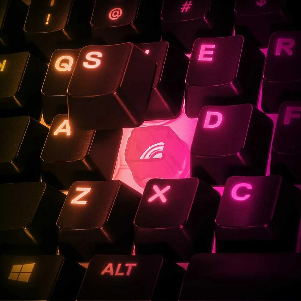 Žaidimų klaviatūra SteelSeries Apex 3 TKL, US kalba, Juodos spalvos