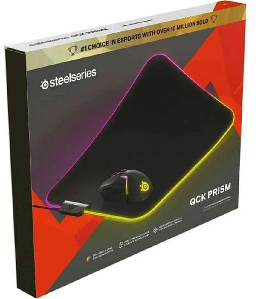 Medžiaginis pelės kilimėlis žaidimams SteelSeries QcK Prism Cloth RGB M