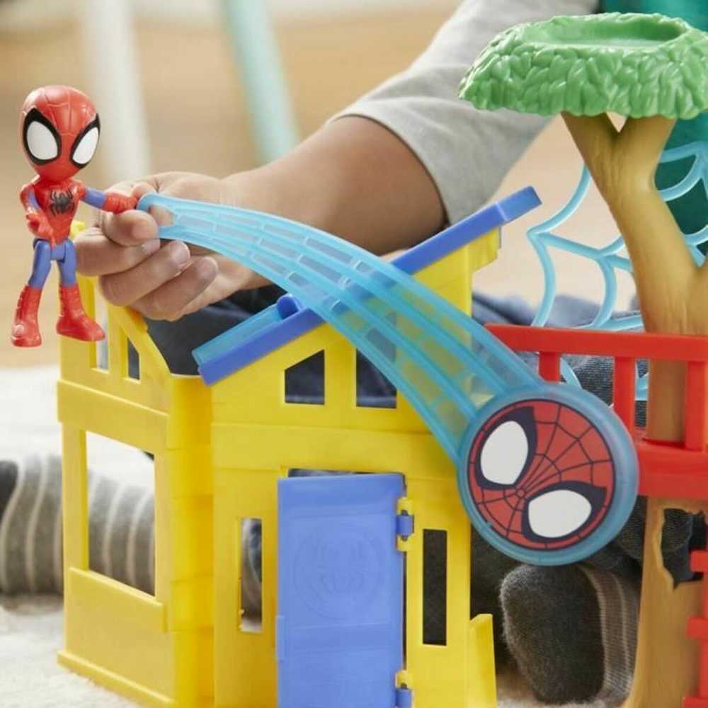 Hasbro Spidey Spidey žaidimų aikštelės dėžutės rinkinys, su 10 cm Spidey figūrėle, nuo 3 metų, Marvel Spidey ir jo nepaprasti draugai
