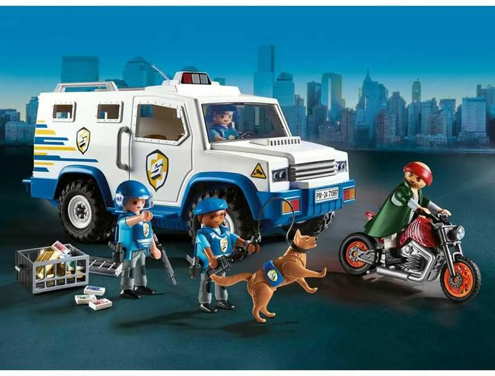 Playmobil Action Heroes 71597 Money Transporter
