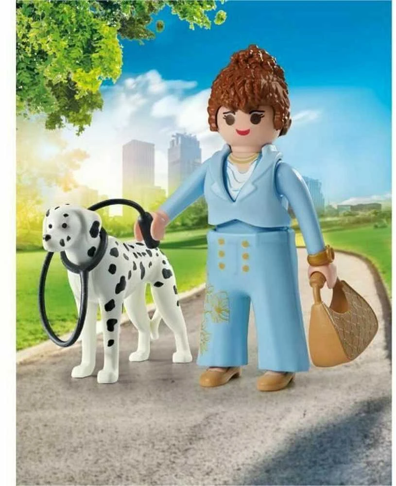 Playmobil Mano gyvenimas 71736 Moteris su dalmantinu