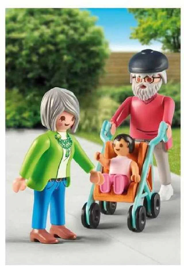 PLAYMOBIL - Seneliai su kūdikiu (71613)