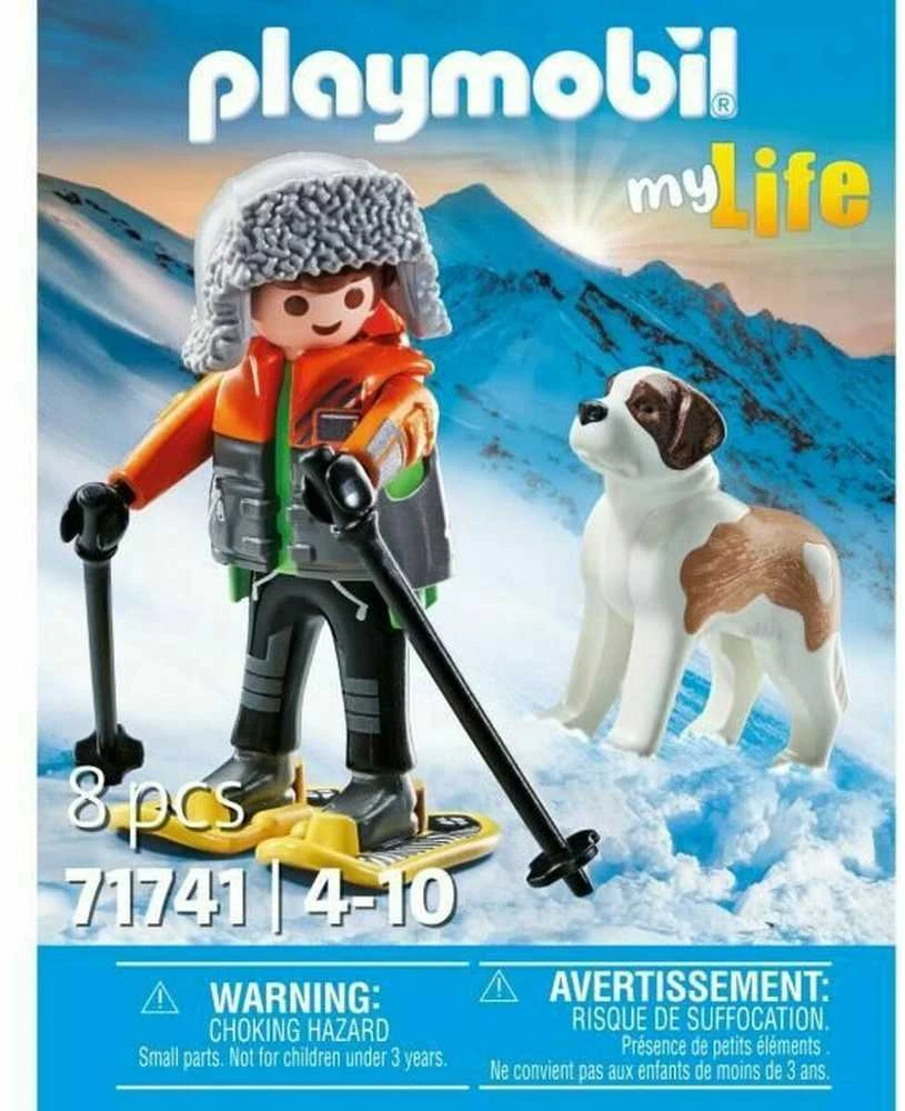 Playmobil My Life 71741 slidininkas su Šv. Bernardu
