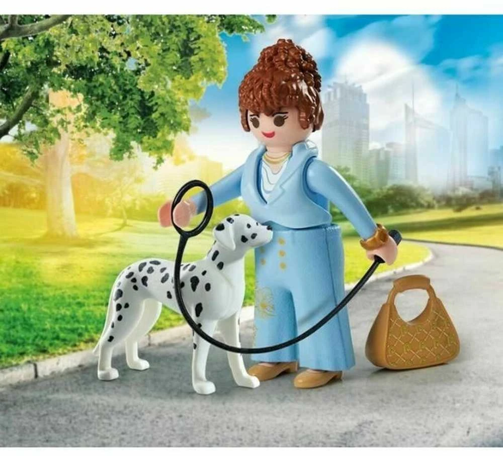 Playmobil Mano gyvenimas 71736 Moteris su dalmantinu