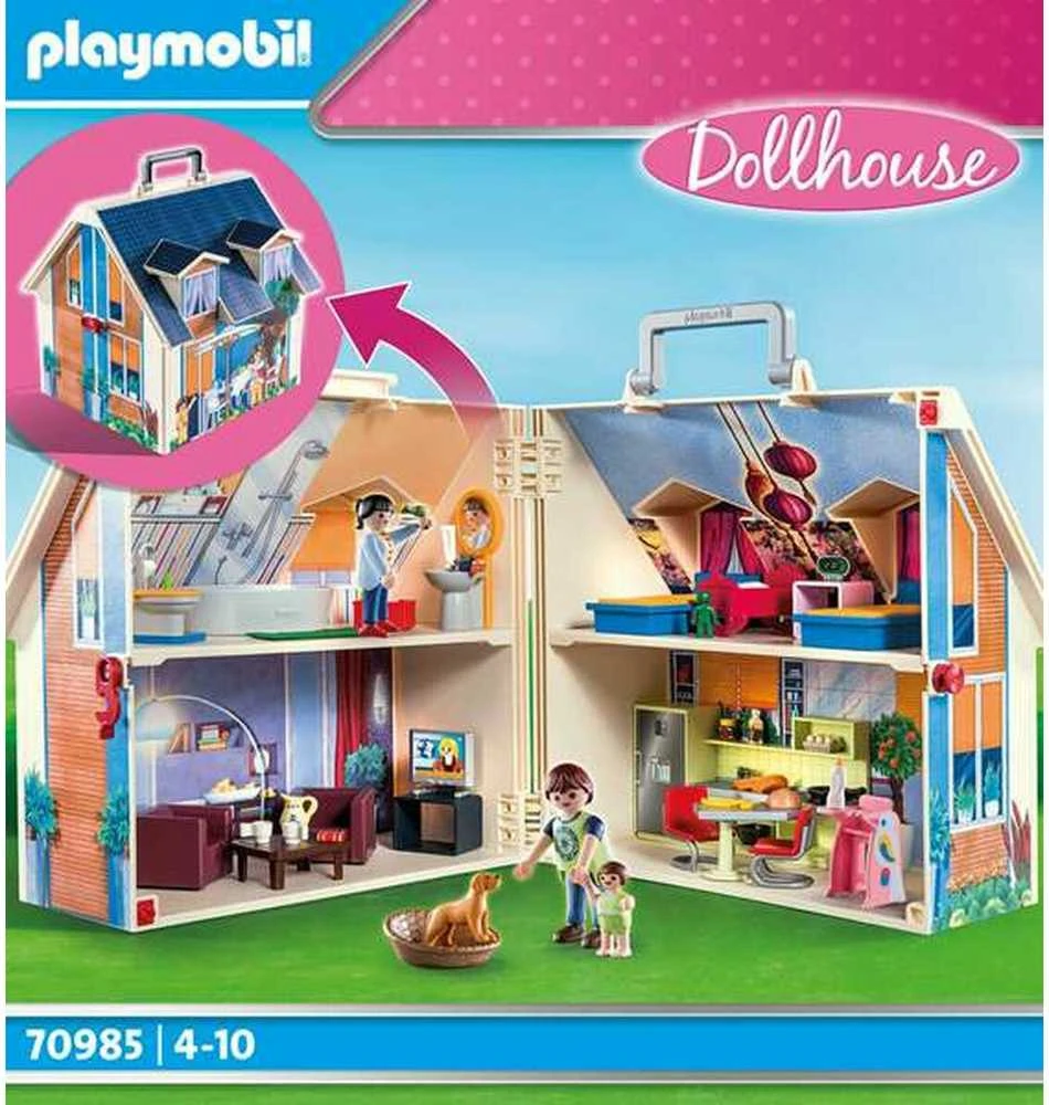 Playmobil Dollhouse 70985 Nešiojamas lėlių namelis