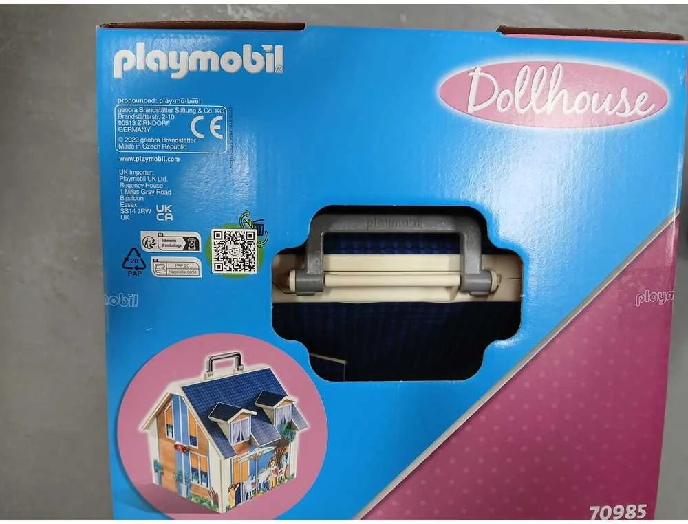 Playmobil Dollhouse 70985 Nešiojamas lėlių namelis