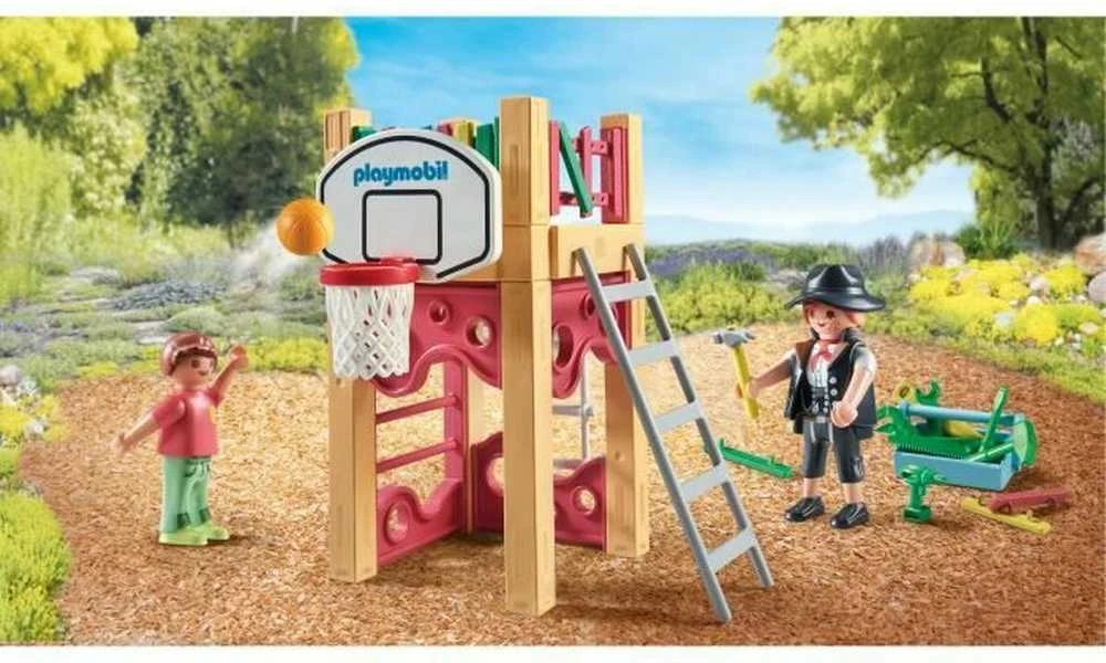 PLAYMOBIL CITY LIFE Stalius žaidimų aikštelėje 71475