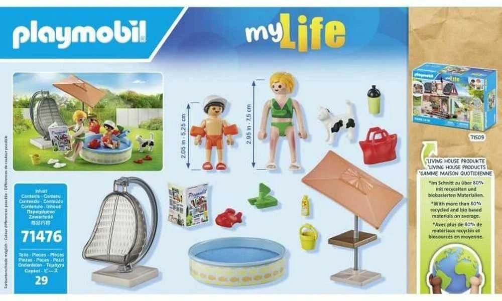 PLAYMOBIL CITY LIFE Maudynės kieme 71476