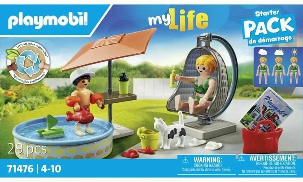 PLAYMOBIL CITY LIFE Maudynės kieme 71476