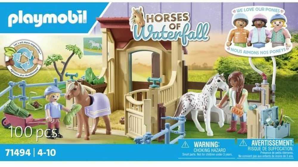 PLAYMOBIL HORSES OF WATERFALL Arklidės 71494