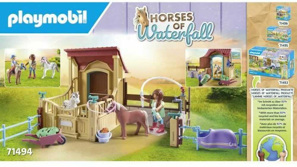 PLAYMOBIL HORSES OF WATERFALL Arklidės 71494