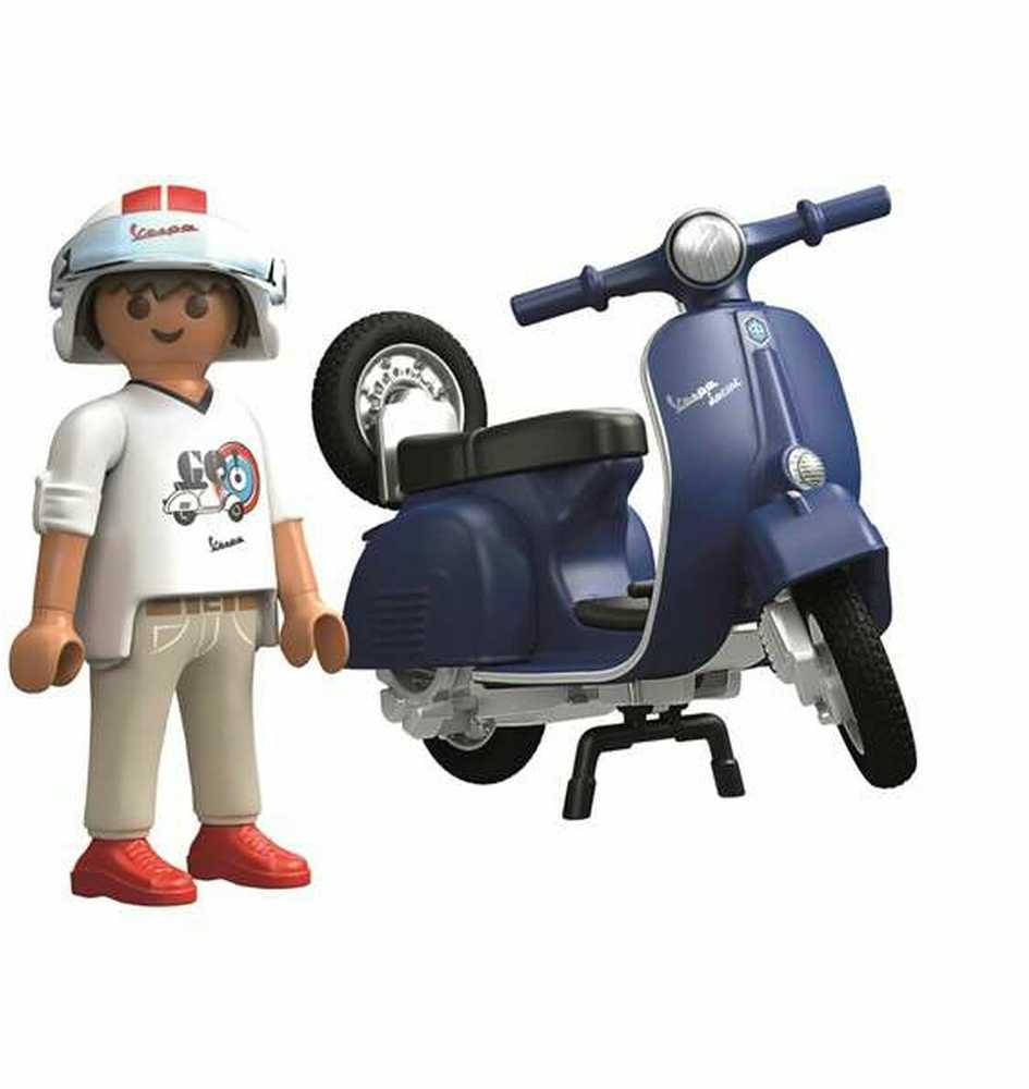 PLAYMOBIL – 1969 Vespa 150 Sprint Veloce, mėlyna (71622)