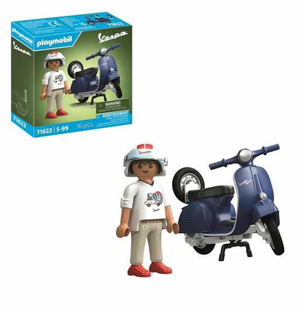 PLAYMOBIL – 1969 Vespa 150 Sprint Veloce, mėlyna (71622)