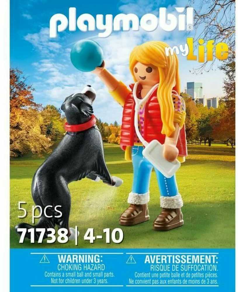 Playmobil Mano gyvenimas 71738 Mergaitė su aviganiu