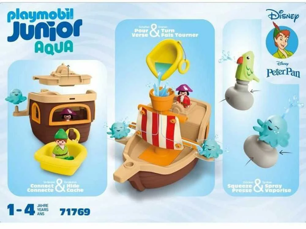 „Playmobil Junior Disney 71769“ Piterio Peno piratų laivas