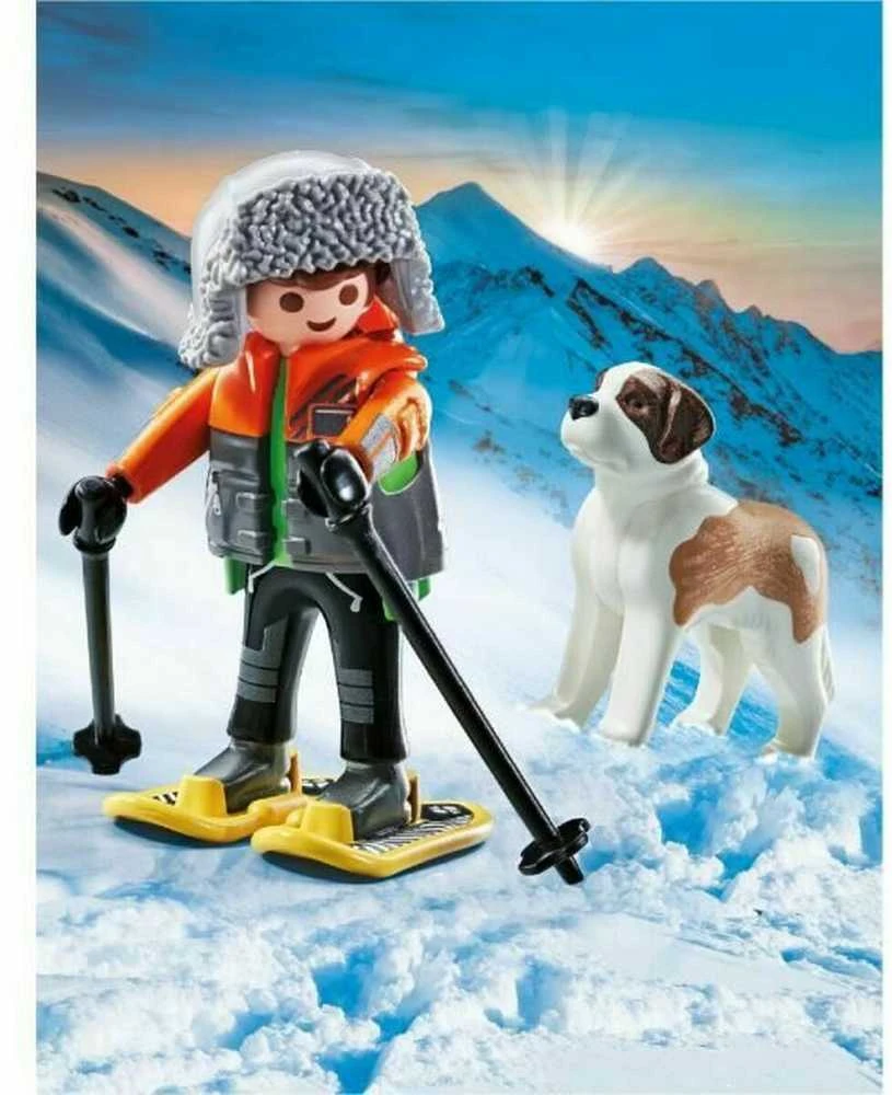 Playmobil My Life 71741 slidininkas su Šv. Bernardu