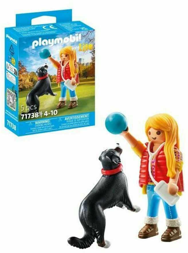 Playmobil Mano gyvenimas 71738 Mergaitė su aviganiu