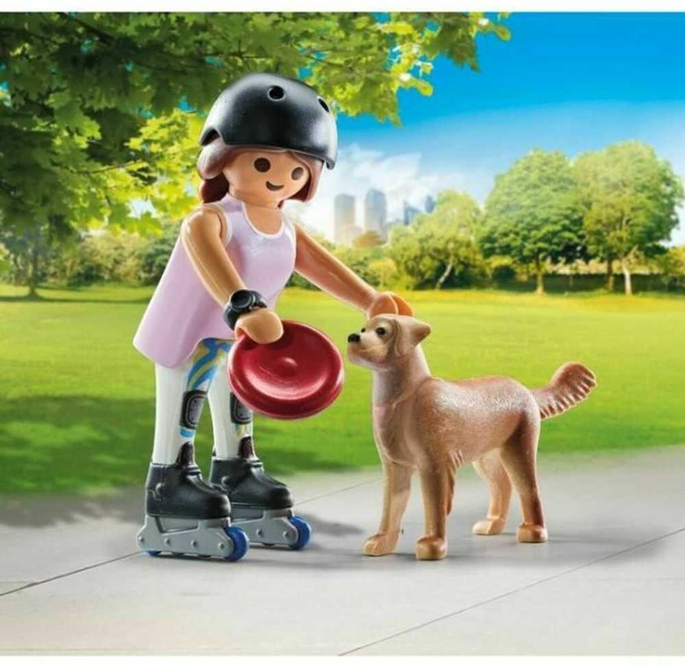 Playmobil My Life 71739 Skaterka su retriverem