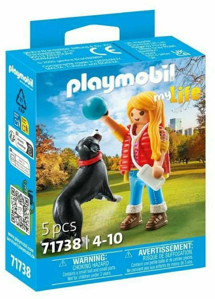 Playmobil Mano gyvenimas 71738 Mergaitė su aviganiu