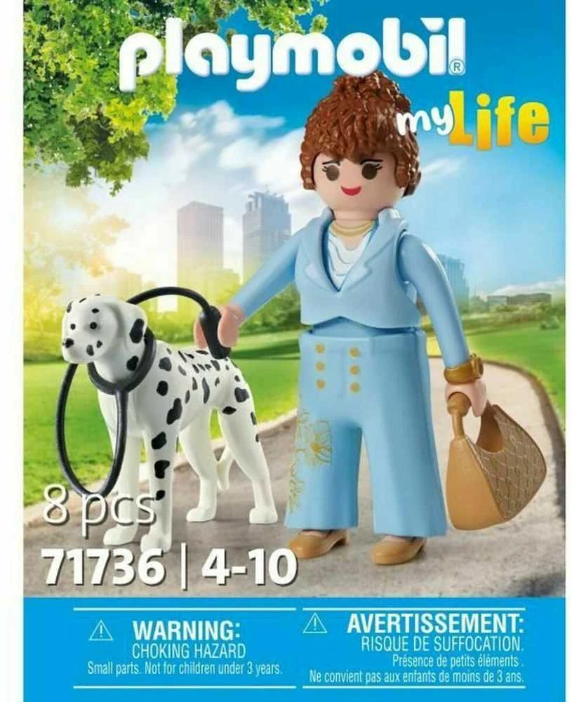 Playmobil Mano gyvenimas 71736 Moteris su dalmantinu