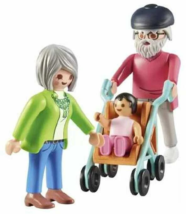 PLAYMOBIL - Seneliai su kūdikiu (71613)