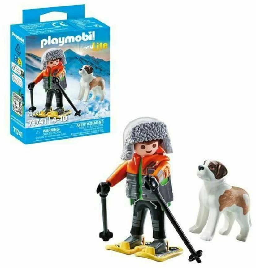 Playmobil My Life 71741 slidininkas su Šv. Bernardu