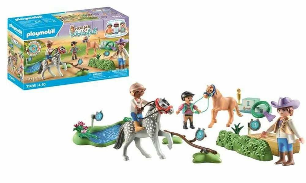 PLAYMOBIL HORSES OF WATERFALL Ponių turnyras 71495