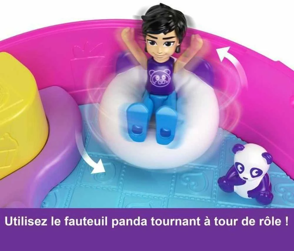 Mattel Polly Pocket. Burbulinės arbatos pandos