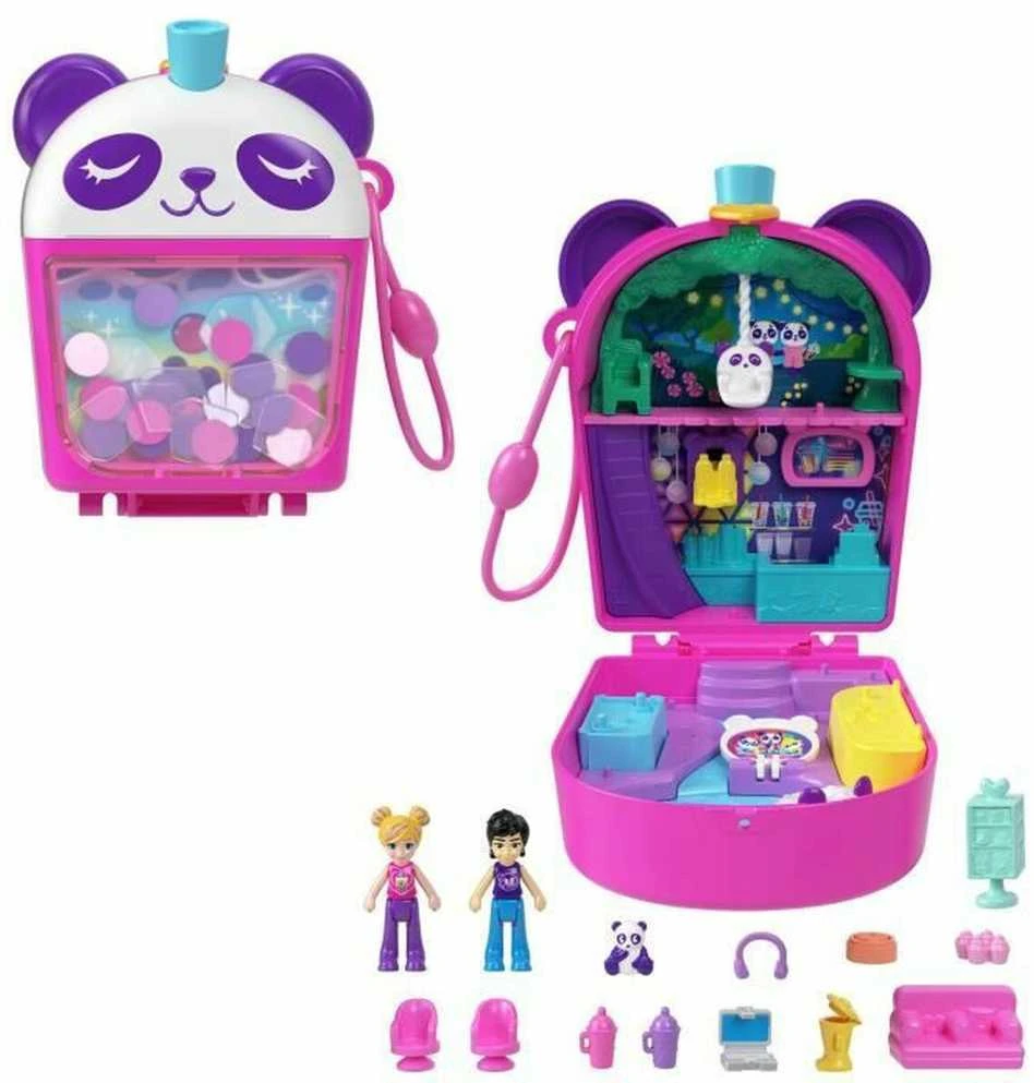 Mattel Polly Pocket. Burbulinės arbatos pandos