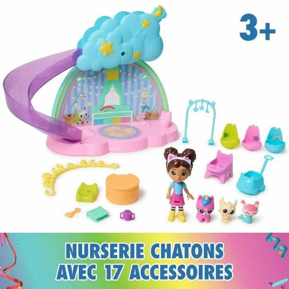 Spin Master GABI'S CAT HOUSE KATĖS PRIEŽIŪROS SKAIČIŲ RINKINYS 4 FIGURĖLIAI + PRIEDAI