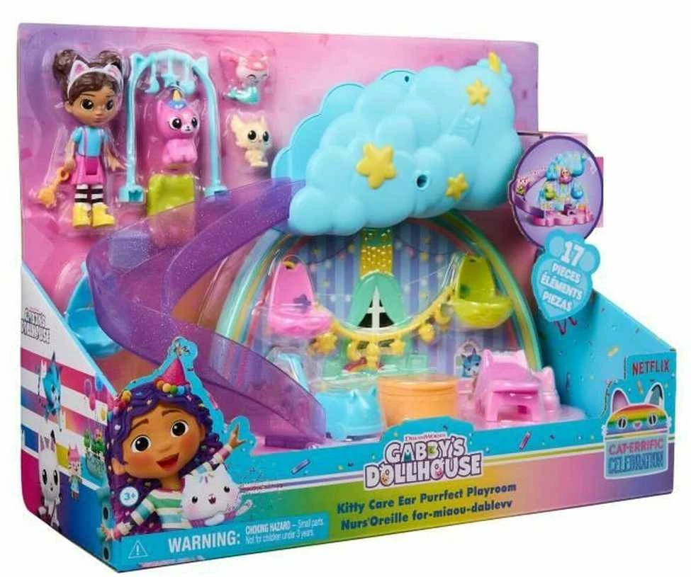 Spin Master GABI'S CAT HOUSE KATĖS PRIEŽIŪROS SKAIČIŲ RINKINYS 4 FIGURĖLIAI + PRIEDAI