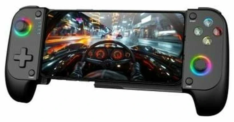 „Mars Gaming MGPX 2in1“ žaidimų pultas telefonui su 6,8 colio „Bluetooth“ / USB ryšiu (PS4, PS3, Android, iOS)