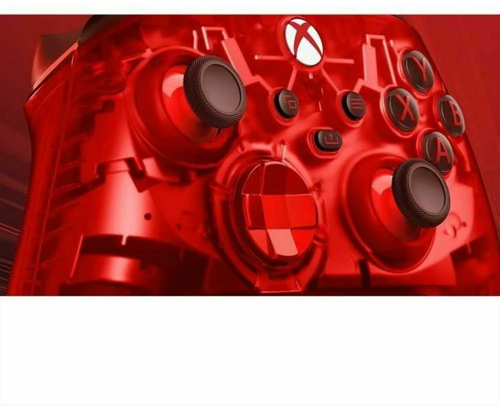 „Microsoft XBOX“ belaidis valdiklis – Pulse Cipher Special Edition Raudona Bluetooth žaidimų pultelis Analoginis / Skaitmeninis XBOX Series S, Android, XBOX Series X, iOS, PC