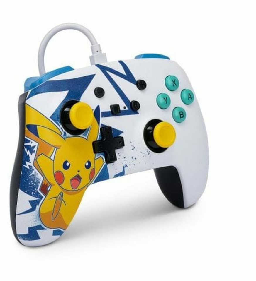 Power A PowerA Pikachu High Voltage laidinis valdiklis skirtas Nintendo Switch